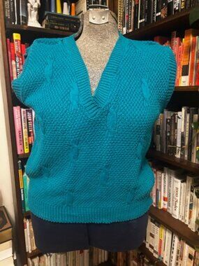 Teal Sweater Vest